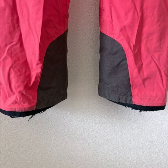 Salomon Clima Pro Storm Softshell Ski SnowBoard Snow Pants Womens LG Salmon Pink - Picture 3 of 8